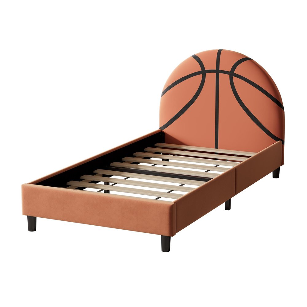 Natural Solid Wood Twin Bed Frame