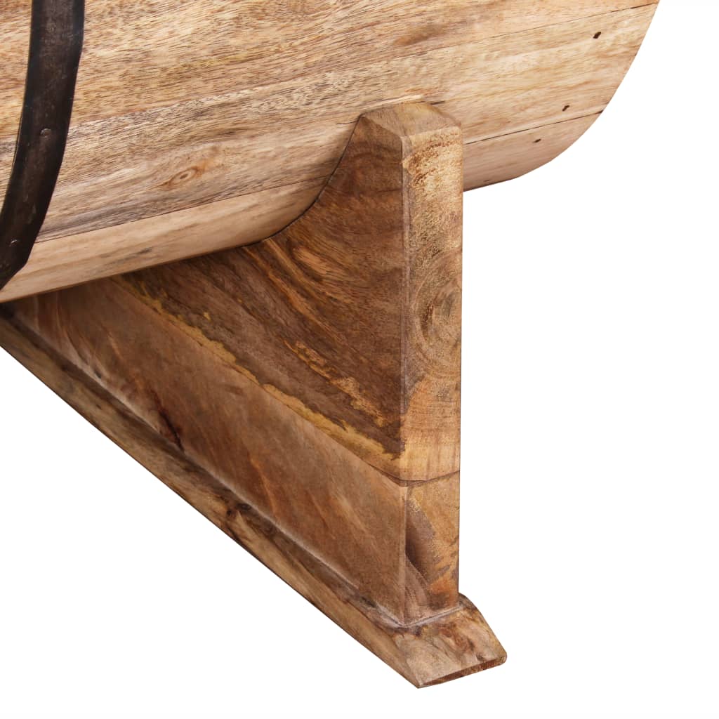 vidaXL Coffee Table Solid Mango Wood 34.6"x19.7"x15.7"-1