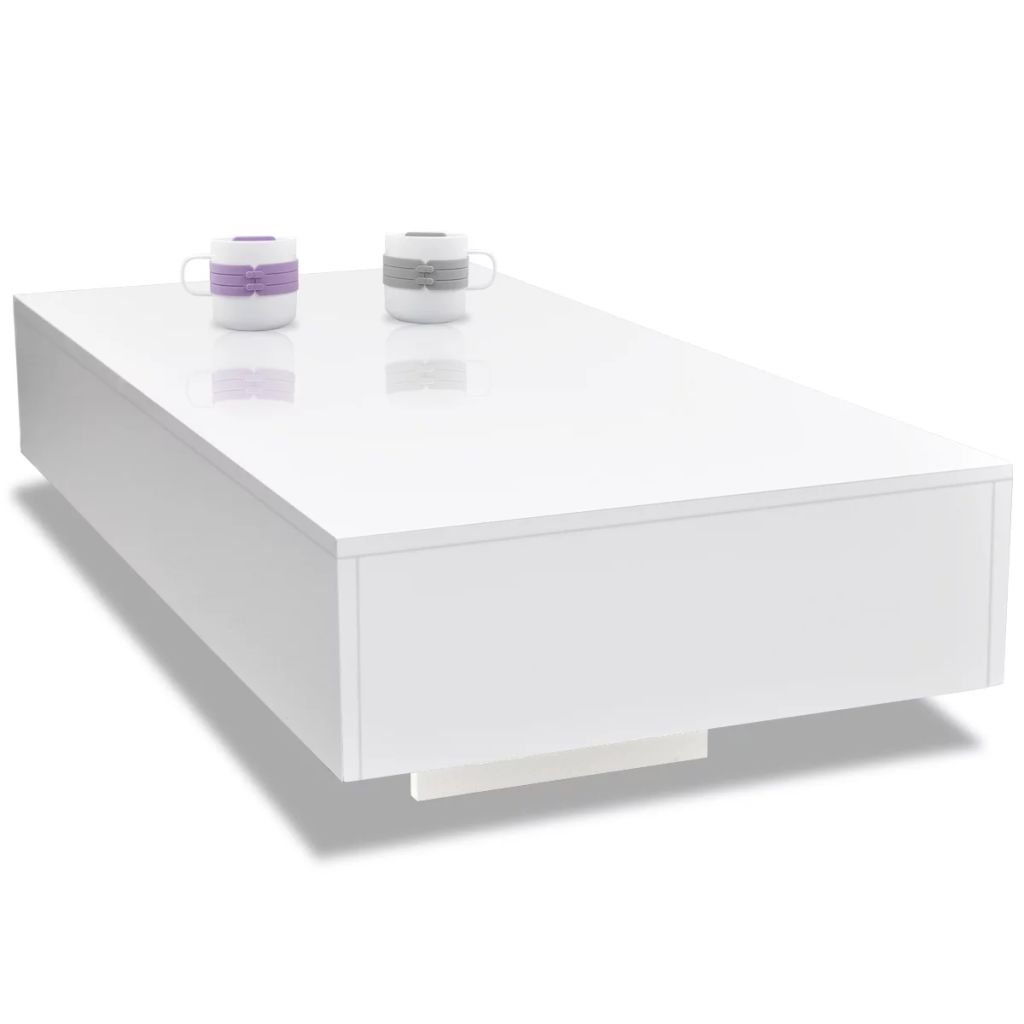 vidaXL Coffee Table Rectangular End Table Side Table Living Room Furniture-6