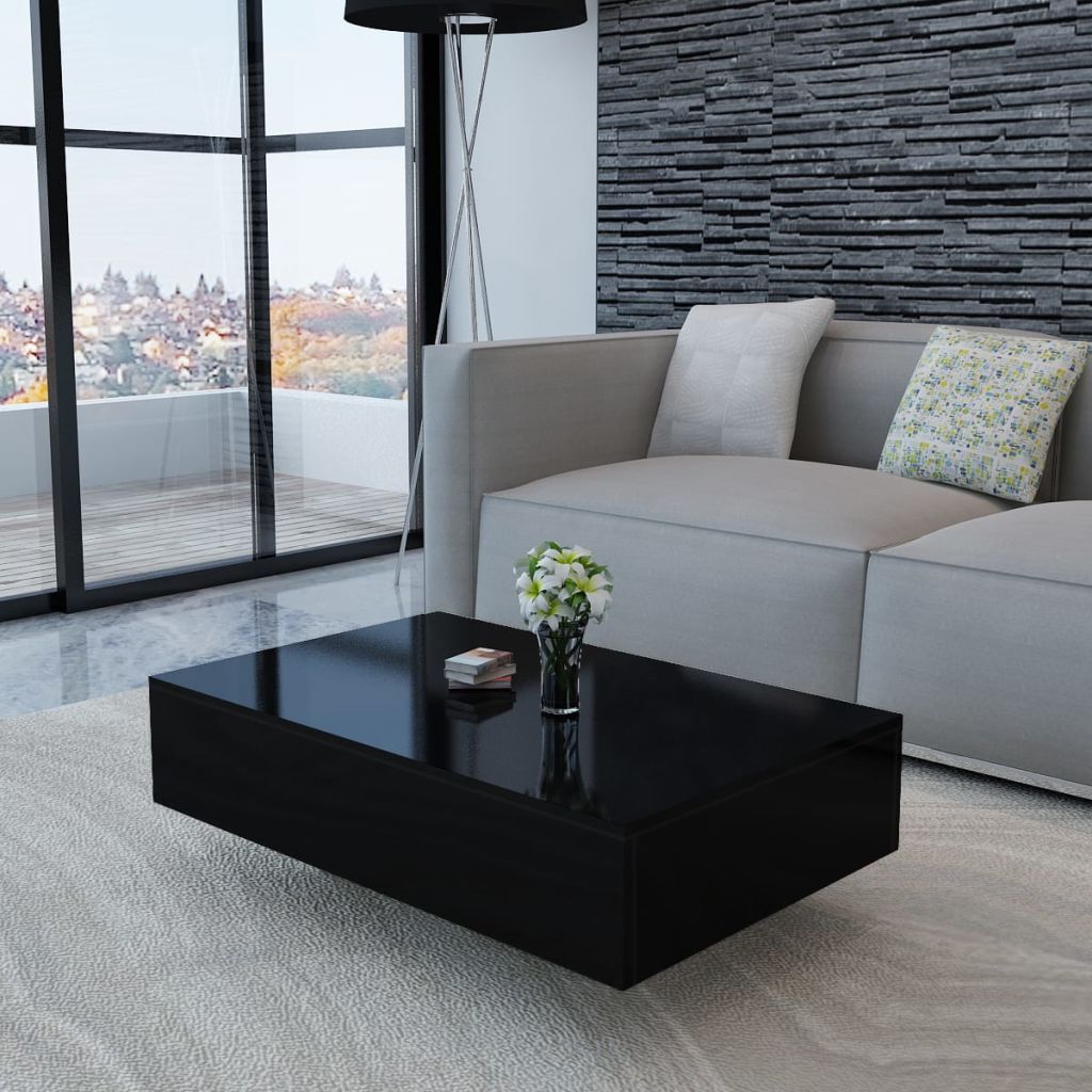 vidaXL Coffee Table Rectangular End Table Side Table Living Room Furniture-27
