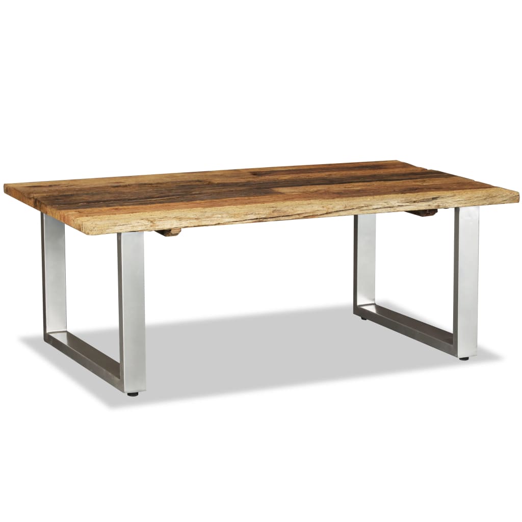 vidaXL Coffee Table Solid Reclaimed Wood 39.4"x23.6"x15"-1