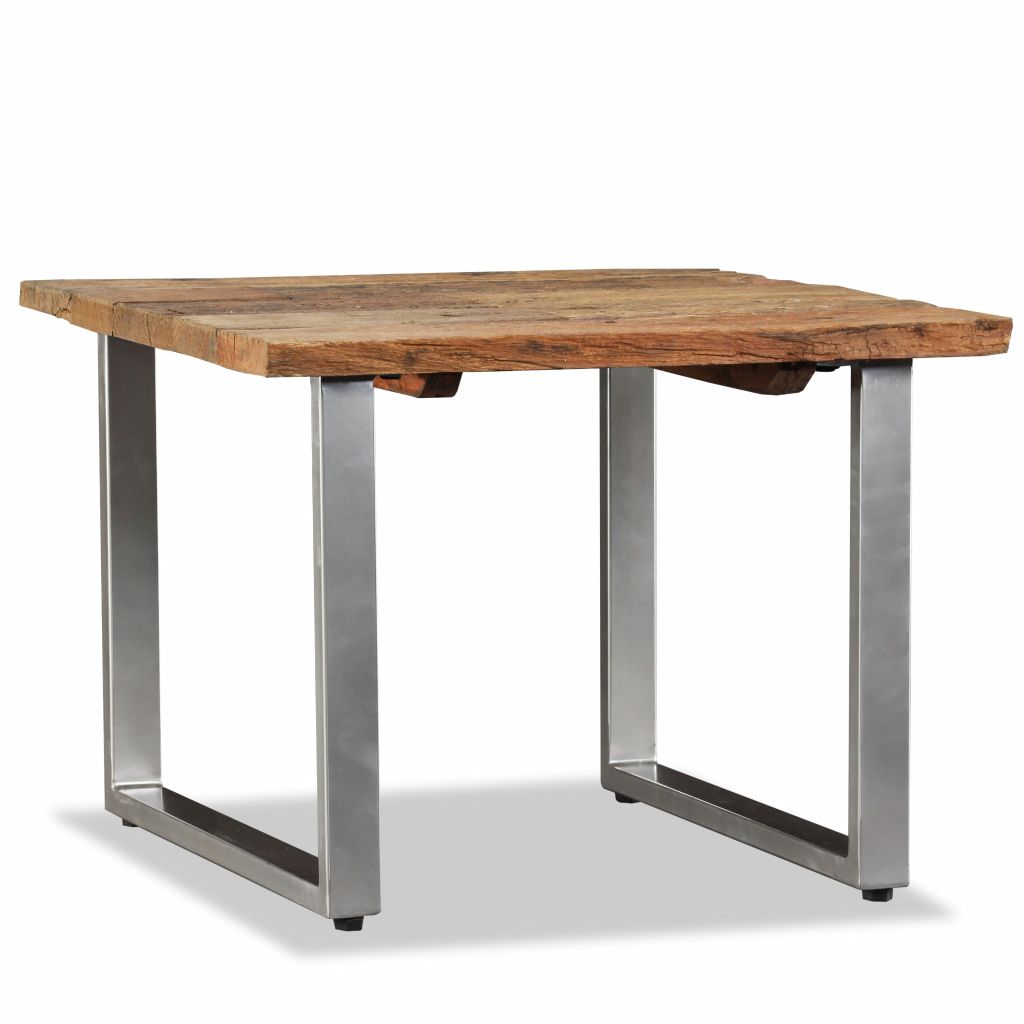 vidaXL Coffee Table Solid Reclaimed Wood 21.7"x21.7"x15.7"-3