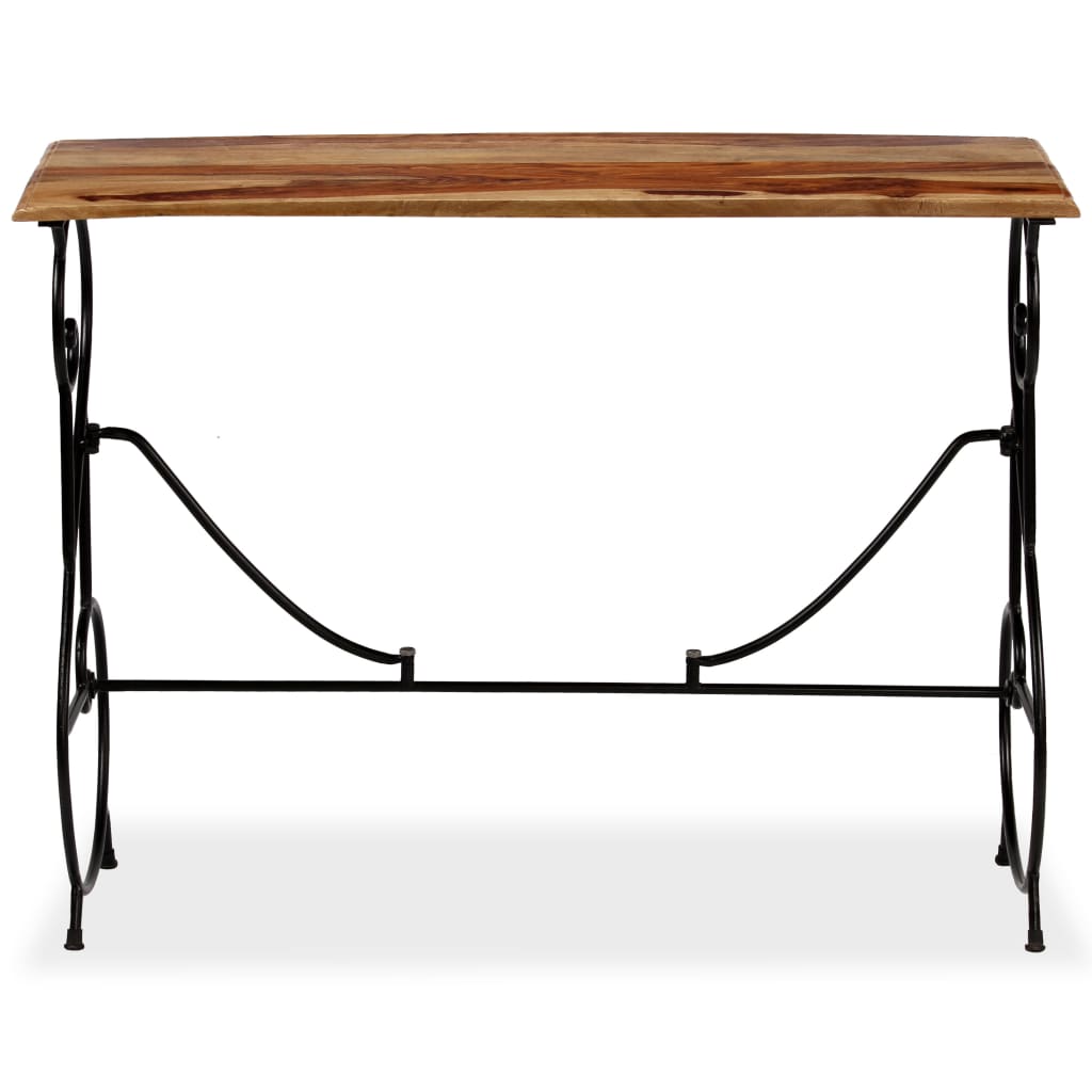 vidaXL Console Table Solid Sheesham Wood 39.4"x15.7"x29.5"-4