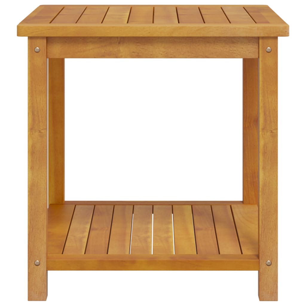 vidaXL Side Table End Table Coffee Table Indoor Outdoor Solid Wood Acacia-20