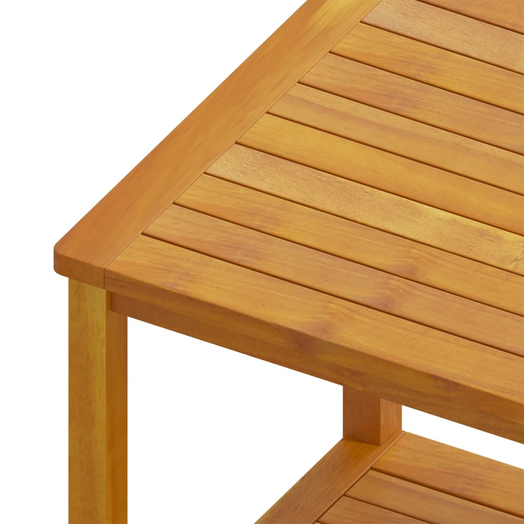 vidaXL Side Table End Table Coffee Table Indoor Outdoor Solid Wood Acacia-1