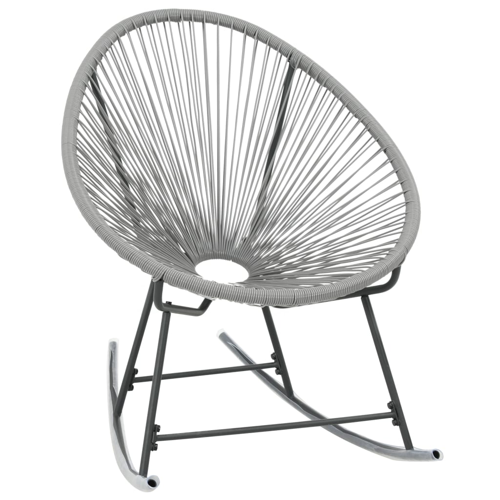 vidaXL Outdoor Acapulco Chair Poly Rattan Beige-9