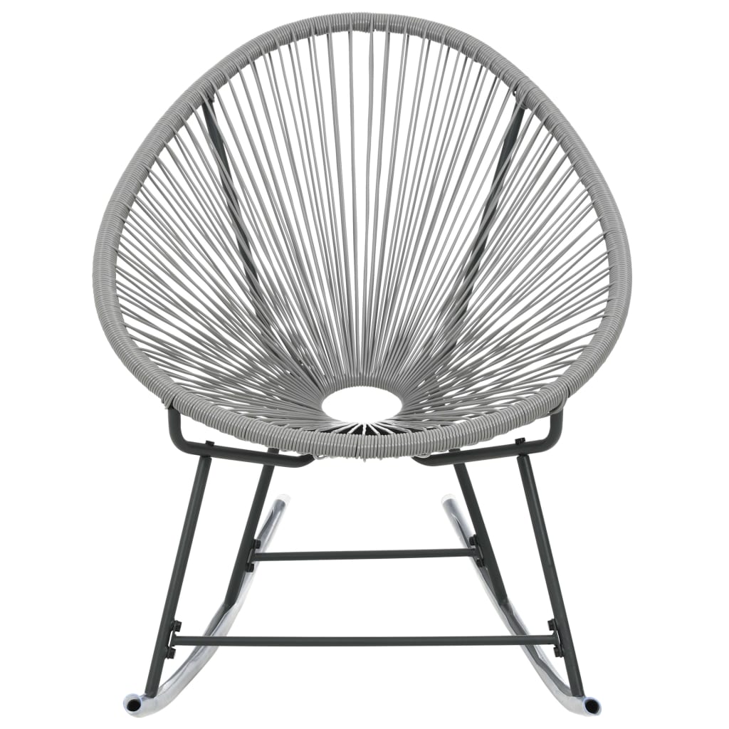 vidaXL Outdoor Acapulco Chair Poly Rattan Beige-14