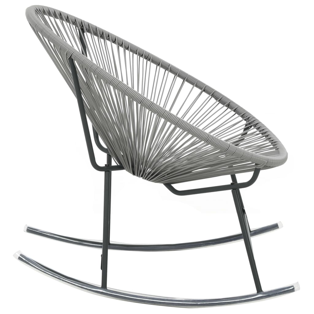 vidaXL Outdoor Acapulco Chair Poly Rattan Beige-16