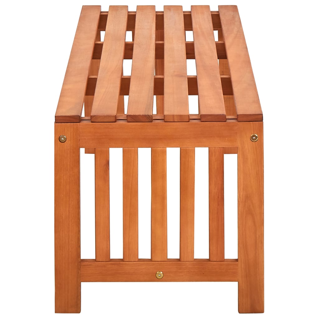 vidaXL Patio Bench 51.2" Solid Eucalyptus Wood-1