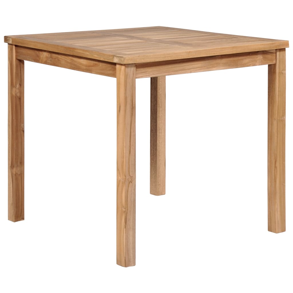 vidaXL Outdoor Dining Table Patio Table Garden Porch Furniture Solid Teak Wood-6