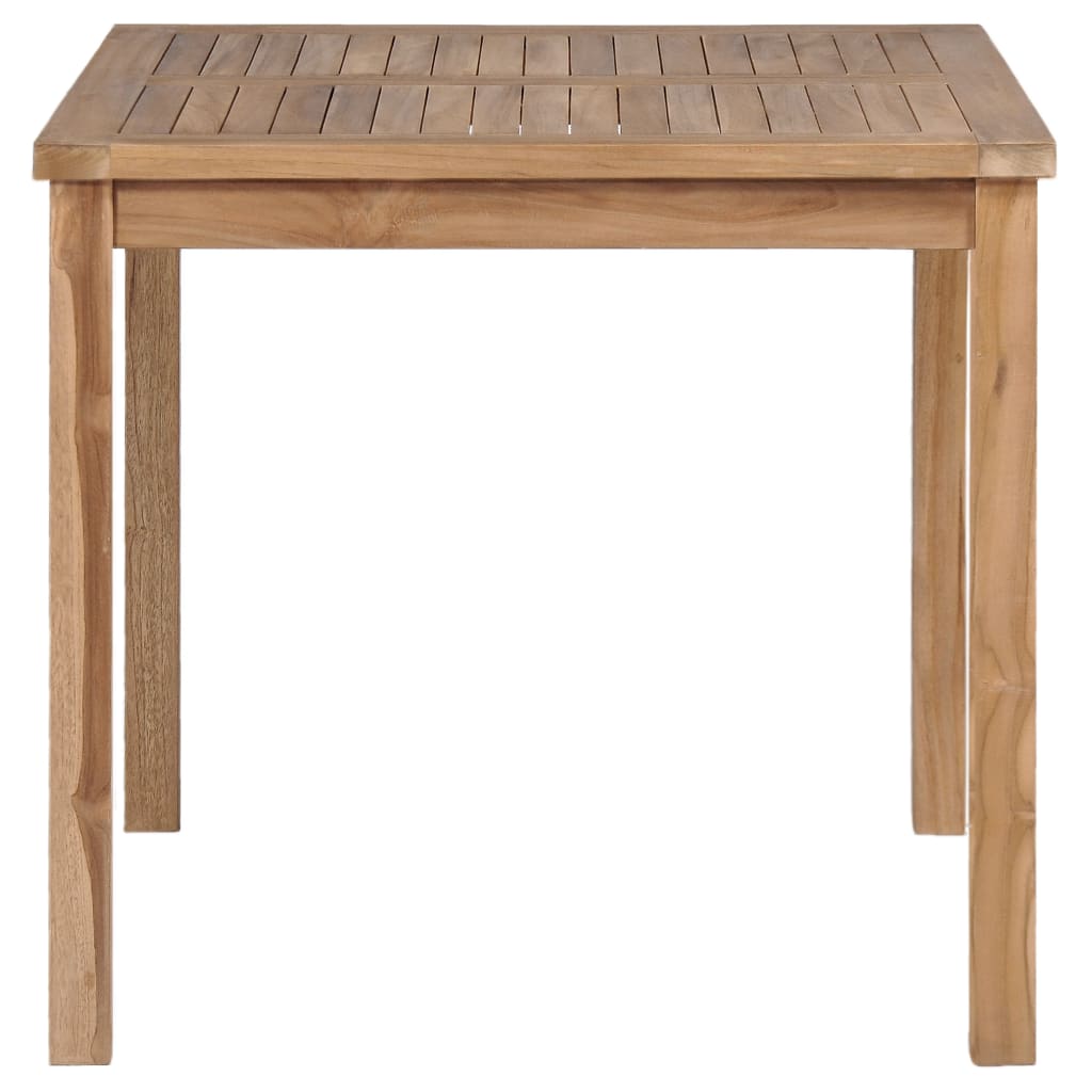 vidaXL Outdoor Dining Table Patio Table Garden Porch Furniture Solid Teak Wood-24