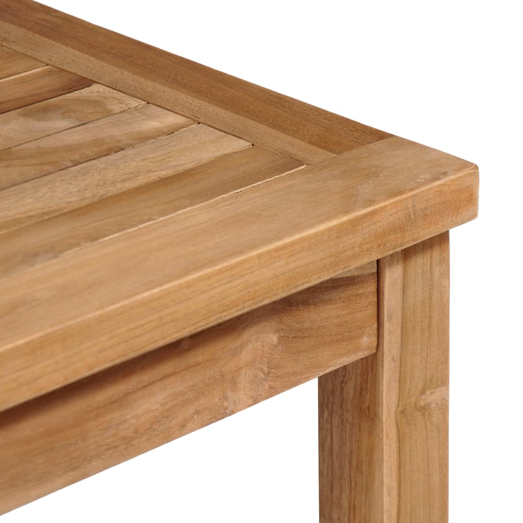 vidaXL Outdoor Dining Table Patio Table Garden Porch Furniture Solid Teak Wood-30