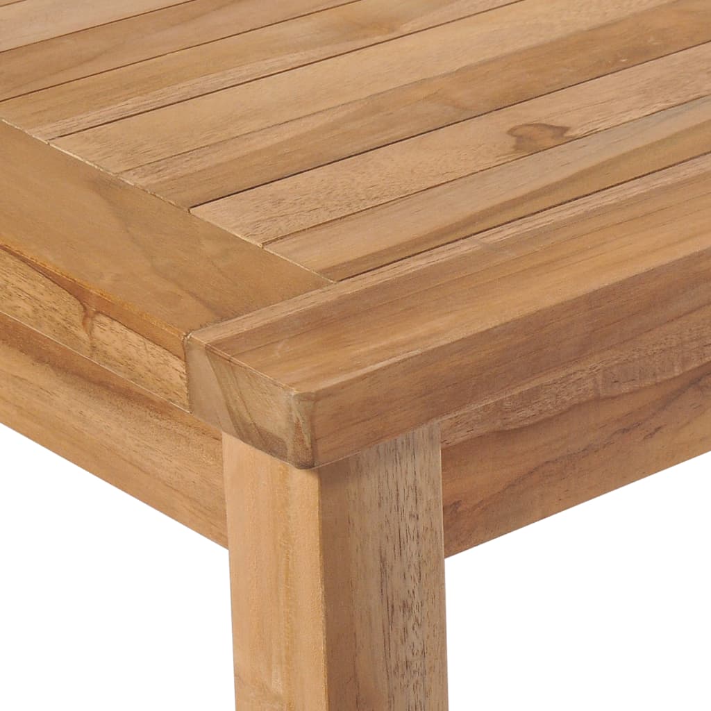 vidaXL Outdoor Dining Table Patio Table Garden Porch Furniture Solid Teak Wood-10