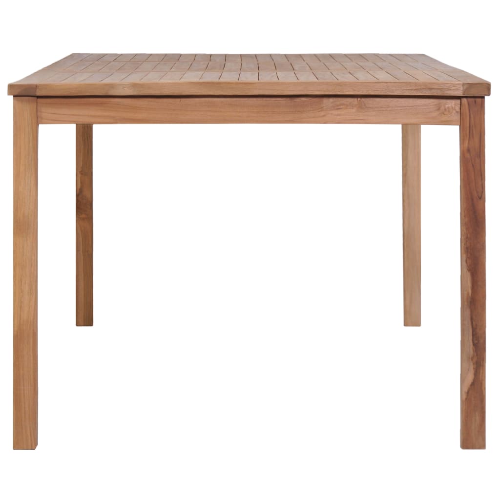 vidaXL Outdoor Dining Table Patio Table Garden Porch Furniture Solid Teak Wood-46