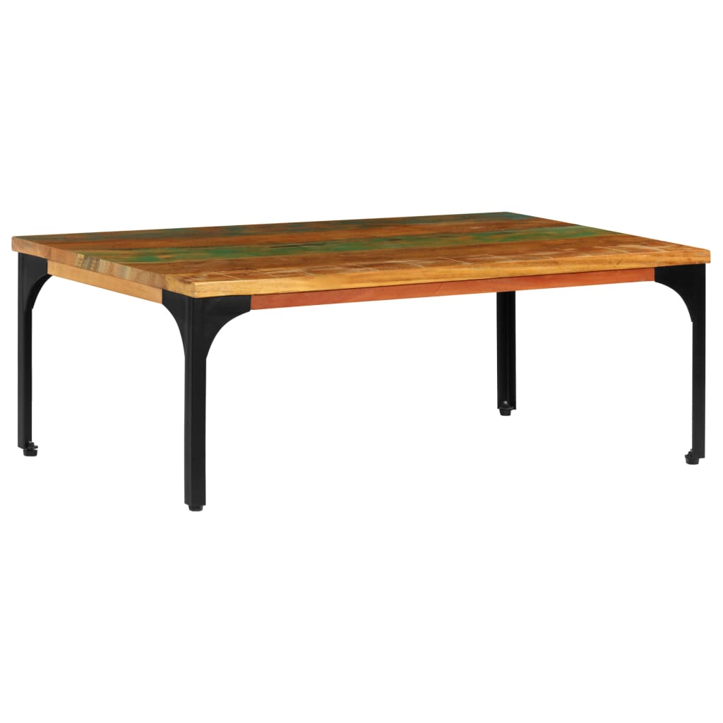 vidaXL Coffee Table 39.4"x23.6"x13.8" Solid Reclaimed Wood-1
