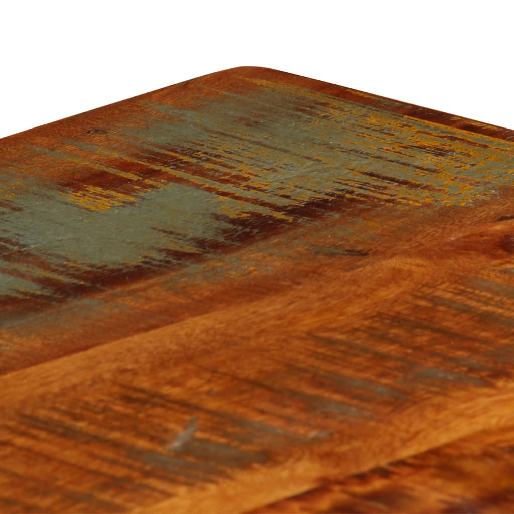 vidaXL Coffee Table with Shelf 39.4"x23.6"x13.8" Solid Reclaimed Wood-6