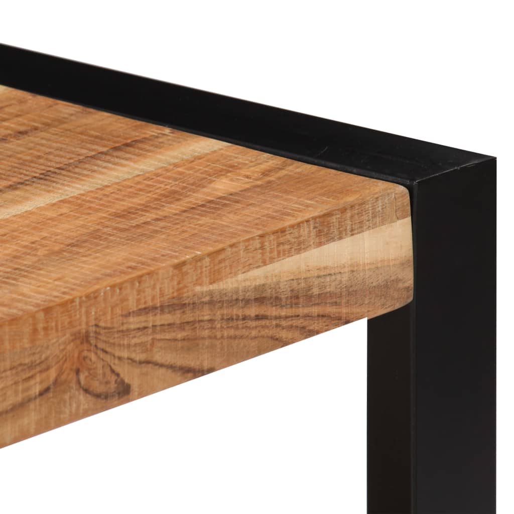 vidaXL Coffee Table 23.6"x23.6"x15.7" Solid Acacia Wood-6