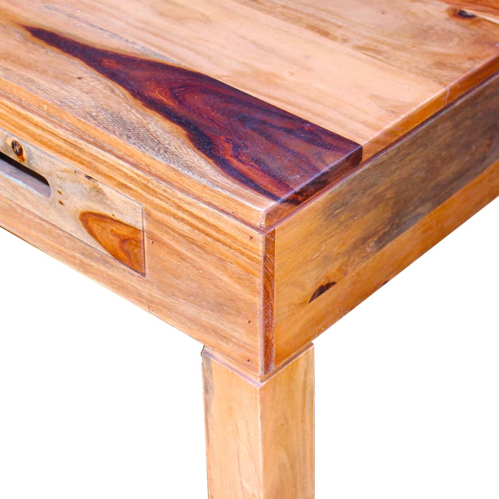 vidaXL Coffee Table Solid Sheesham Wood-8