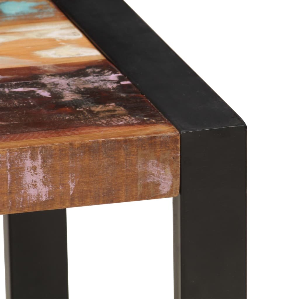 vidaXL Coffee Table 47.2"x23.6"x15.7" Solid Reclaimed Wood-2
