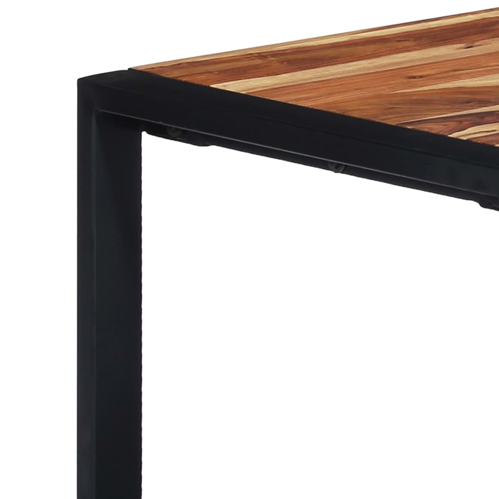 vidaXL Coffee Table 43.3"x23.6"x15.7" Solid Sheesham Wood-4