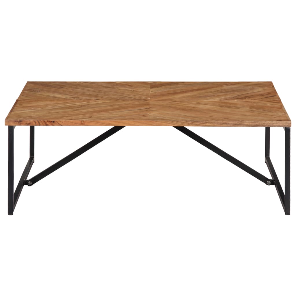 vidaXL Coffee Table End Table Living Room Side Sofa Table Solid Wood Mango-10