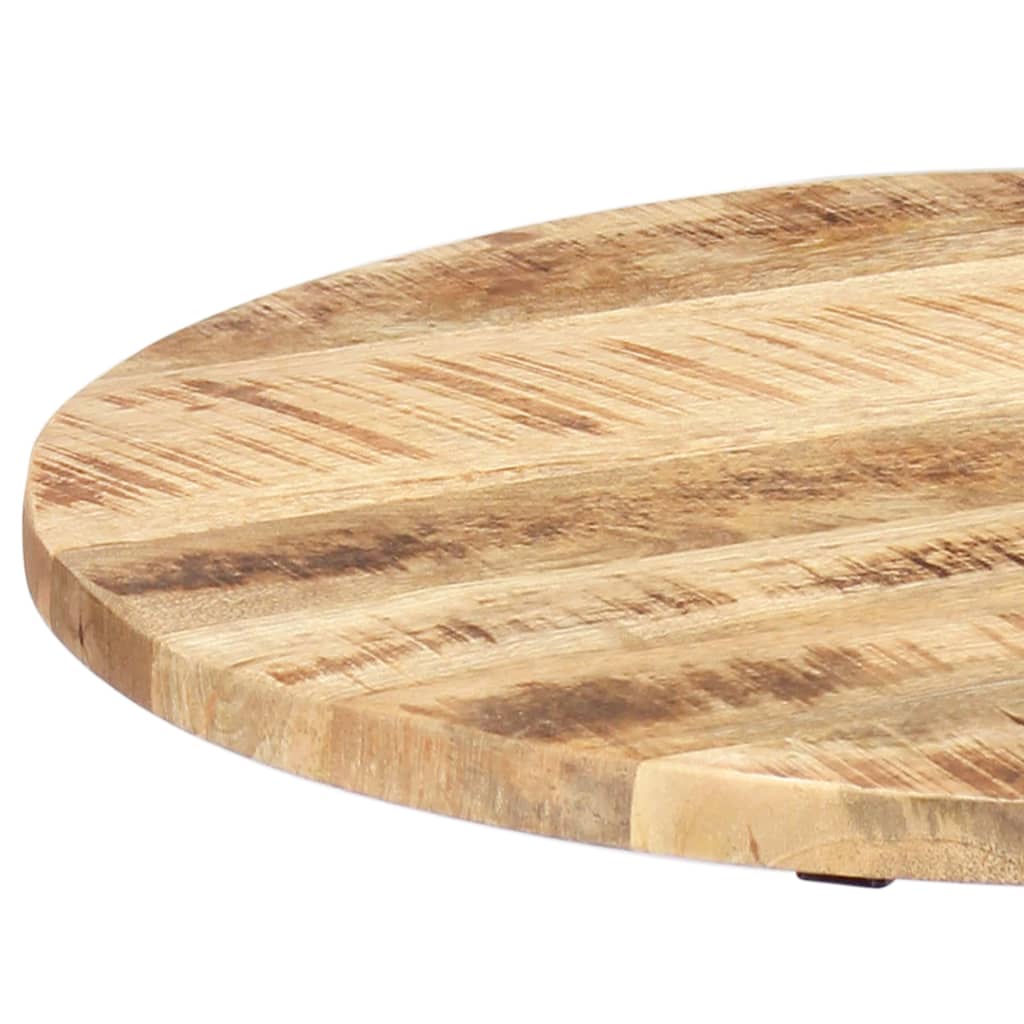 vidaXL Side Table Solid Reclaimed Wood Cast Iron 23.6"x(16.5"-24.8")-17