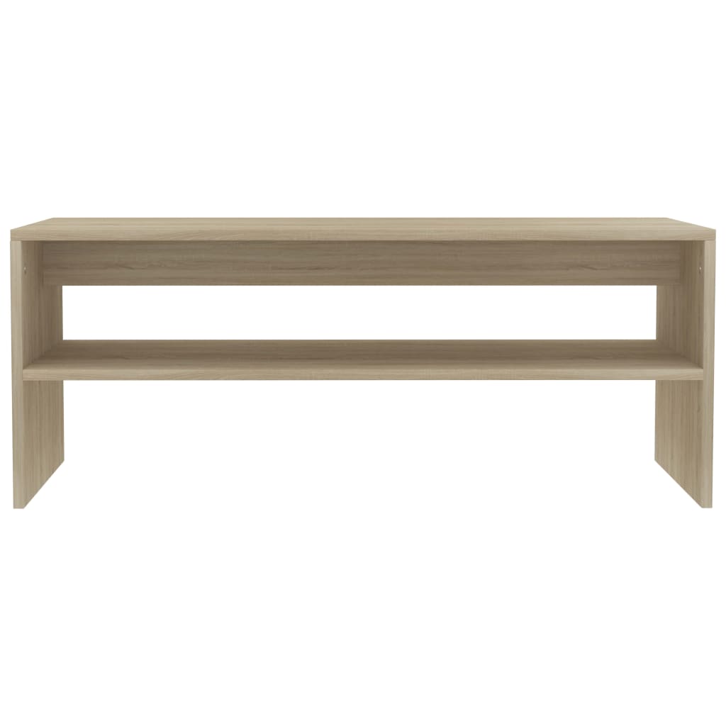 vidaXL Coffee Table End Table Accent Sofa Table with Storage Engineered Wood-14