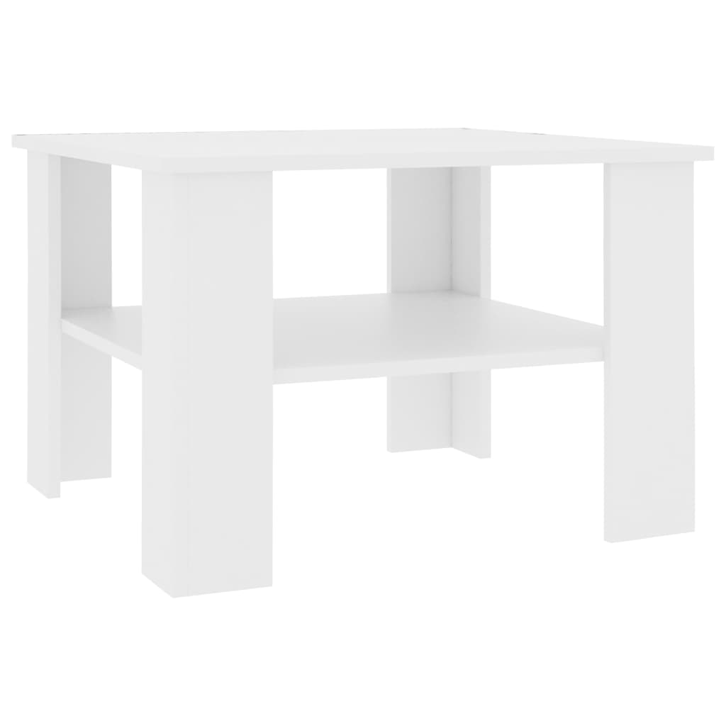 vidaXL Coffee Table End Table Side Sofa Table with Storage Engineered Wood-0