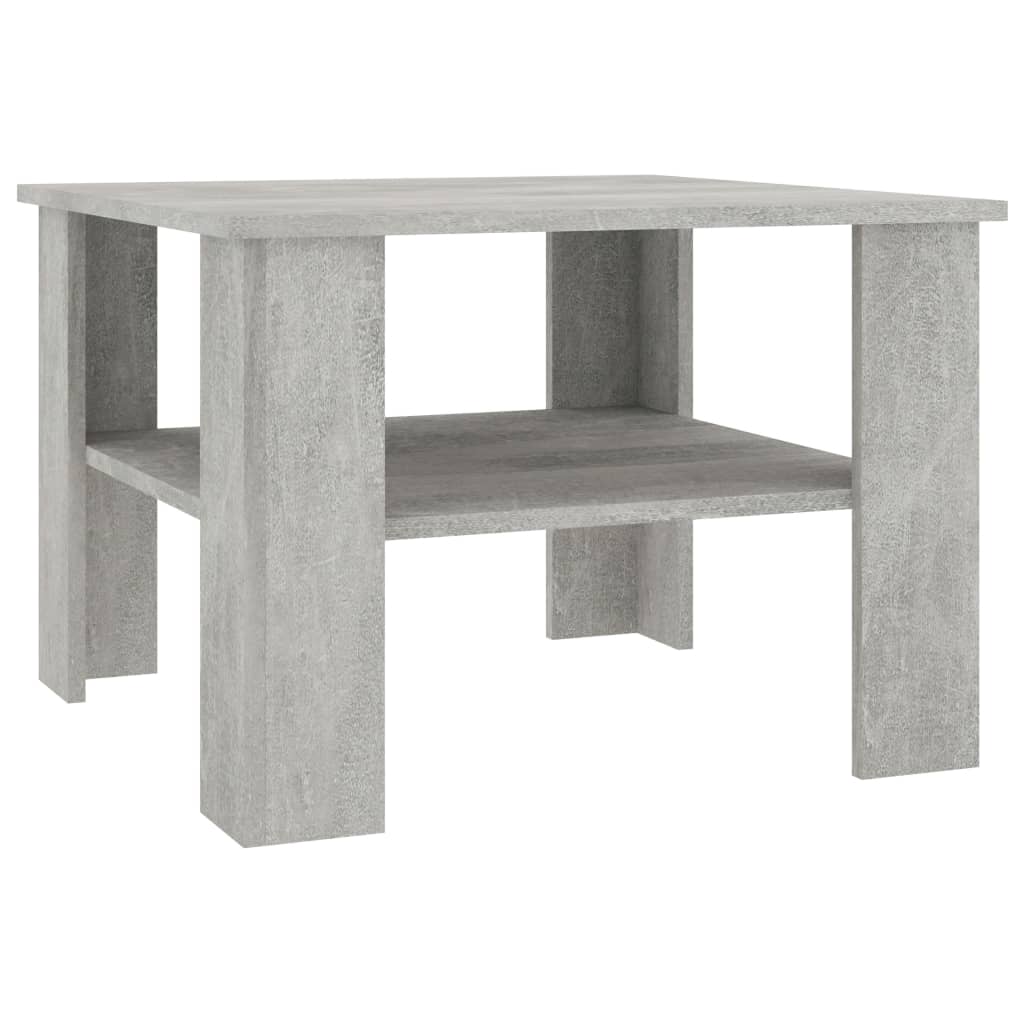 vidaXL Coffee Table End Table Side Sofa Table with Storage Engineered Wood-9