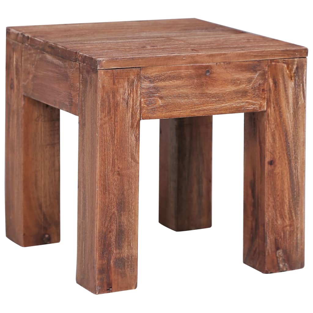 vidaXL Coffee Table Accent Side Table for Living Room Solid Reclaimed Wood-7
