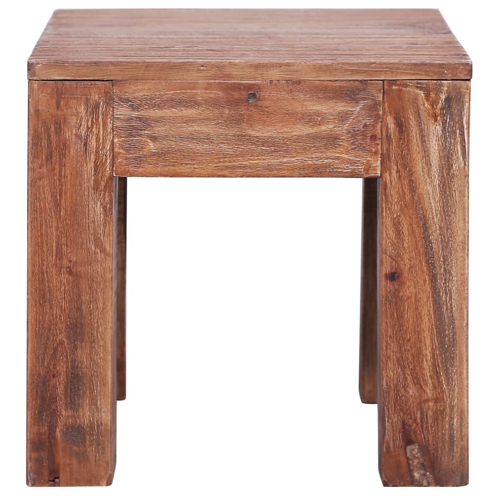 vidaXL Coffee Table Accent Side Table for Living Room Solid Reclaimed Wood-11