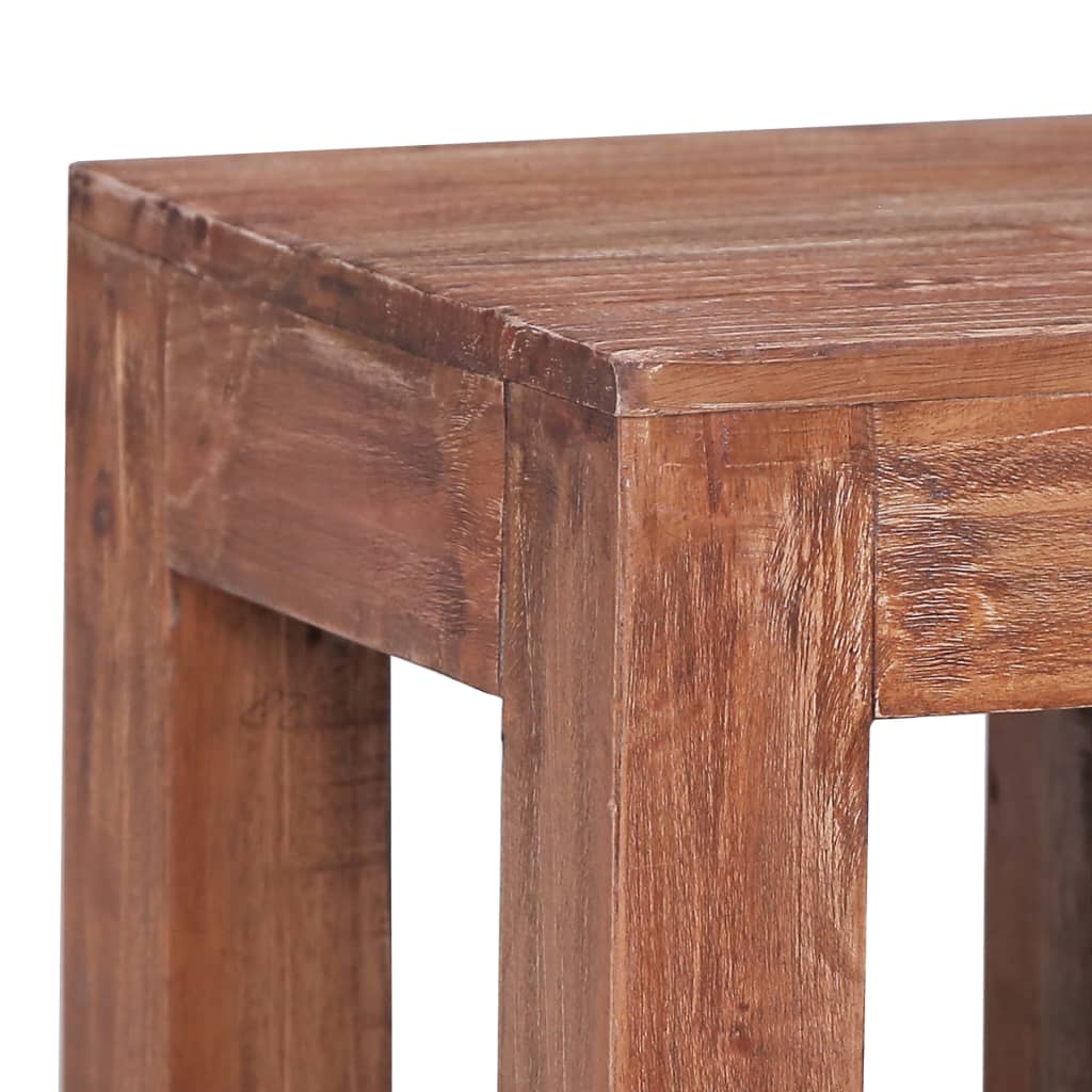 vidaXL Coffee Table Accent Side Table for Living Room Solid Reclaimed Wood-13