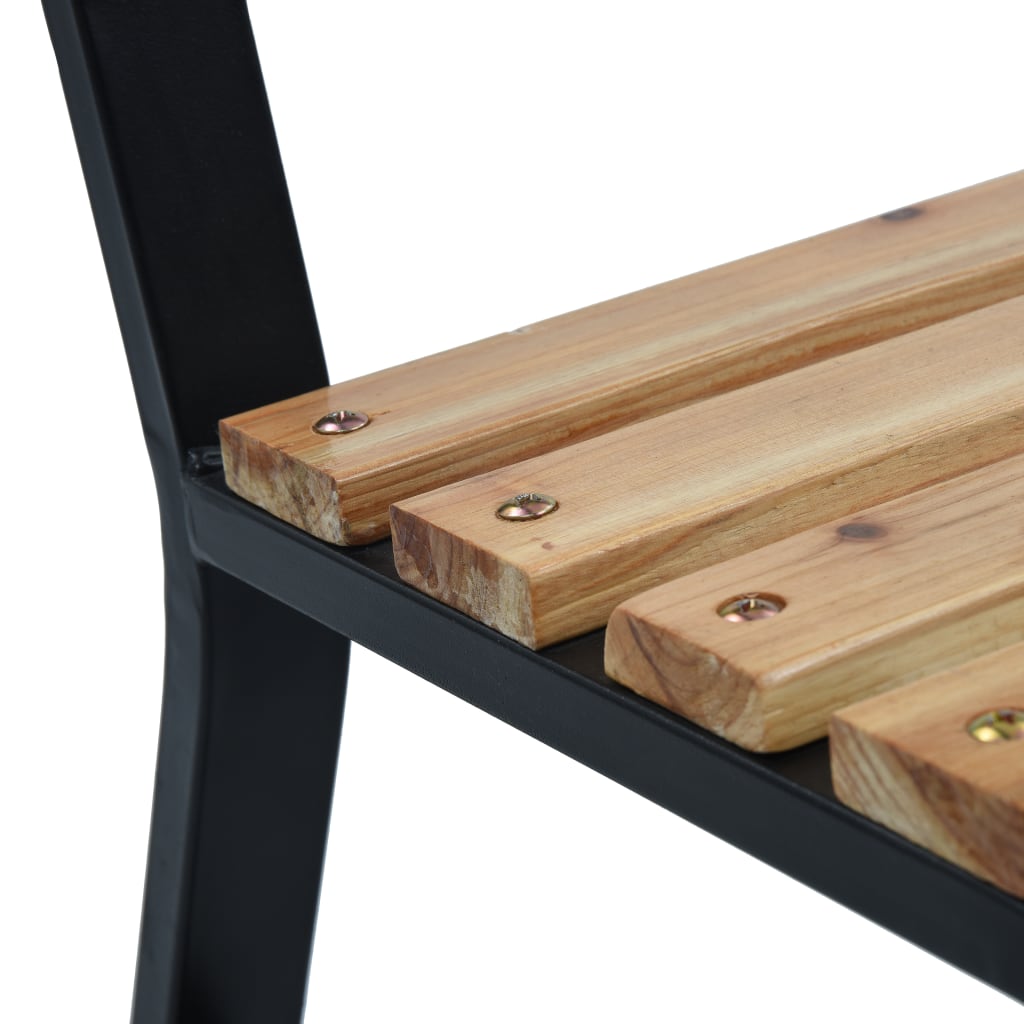 vidaXL Patio Bench 47.2" Wood-3
