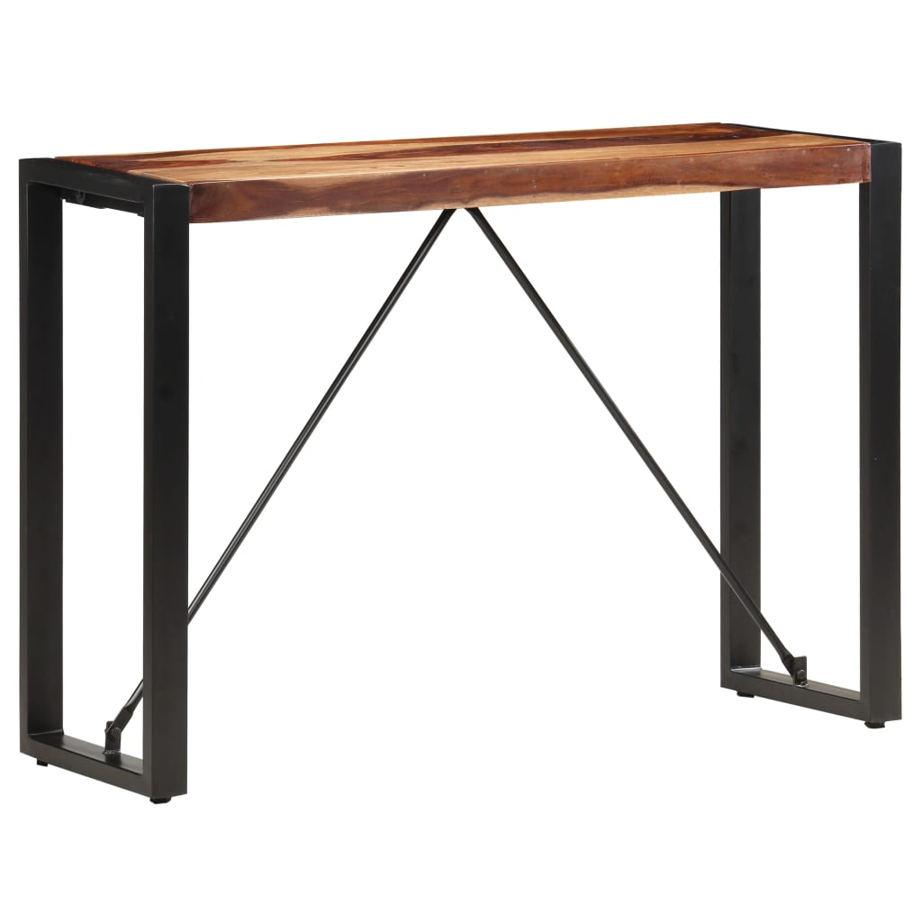 vidaXL Console Table Entryway Table Narrow Hall Side Table Solid Wood Mango-2