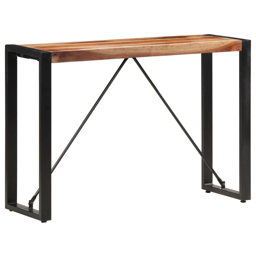 vidaXL Console Table Entryway Table Narrow Hall Side Table Solid Wood Mango-6