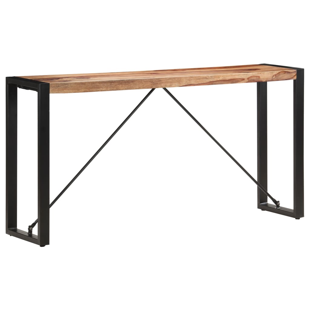 vidaXL Console Table Entryway Table Narrow Hall Side Table Solid Wood Mango-8