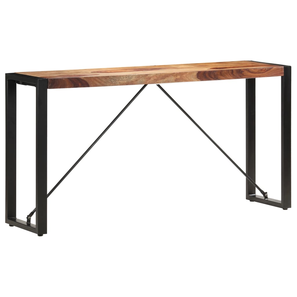 vidaXL Console Table Entryway Table Narrow Hall Side Table Solid Wood Mango-10