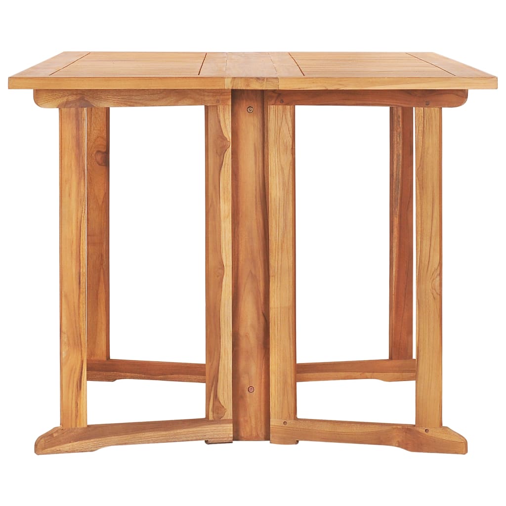 vidaXL Folding Butterfly Patio Table 59.1"x35.4"x29.5" Solid Teak Wood-5