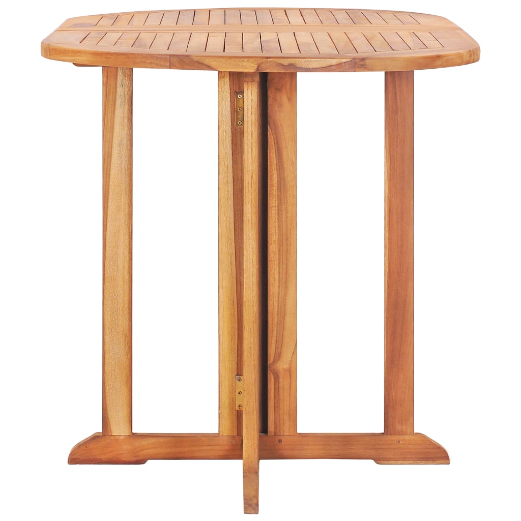 vidaXL Folding Butterfly Patio Table 59.1"x35.4"x29.5" Solid Teak Wood-14