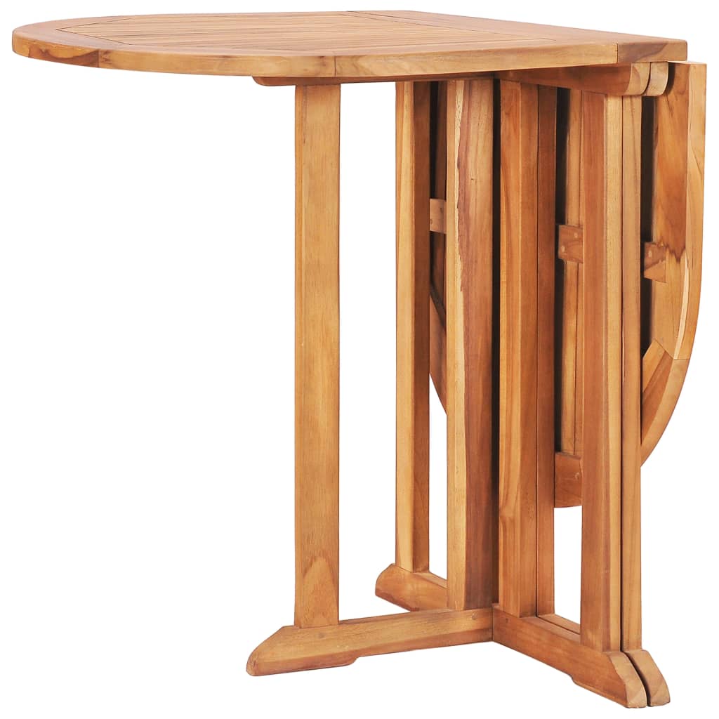 vidaXL Folding Butterfly Patio Table 59.1"x35.4"x29.5" Solid Teak Wood-15