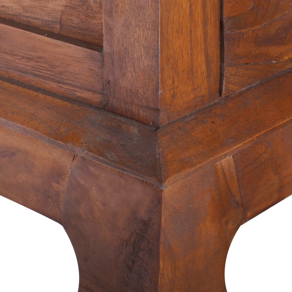 vidaXL Coffee Table End Table Accent Sofa Table Furniture Reclaimed Teak Wood-19