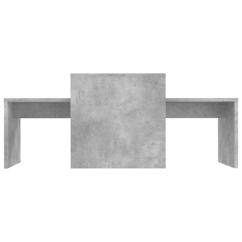 vidaXL Coffee Table Set Nesting Sofa End Table for Living Room Engineered Wood-29
