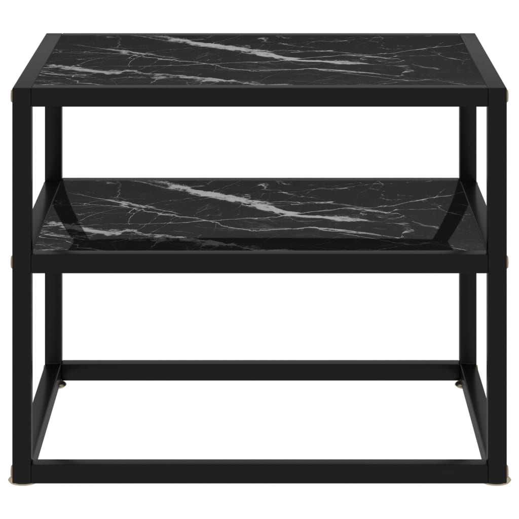 vidaXL Console Table Entryway Table Hallway Side End Table Tempered Glass-14