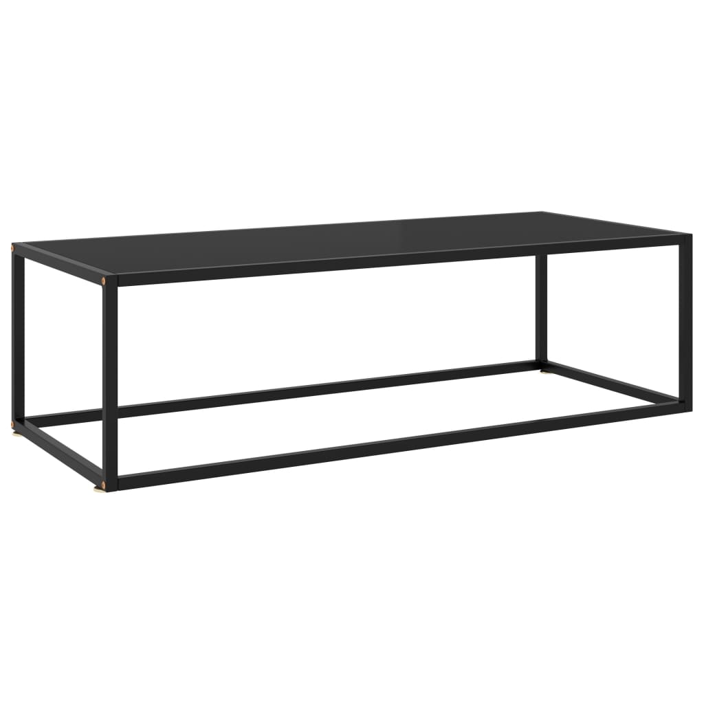 vidaXL Coffee Table End Table Living Room Accent Sofa Table Tempered Glass-27