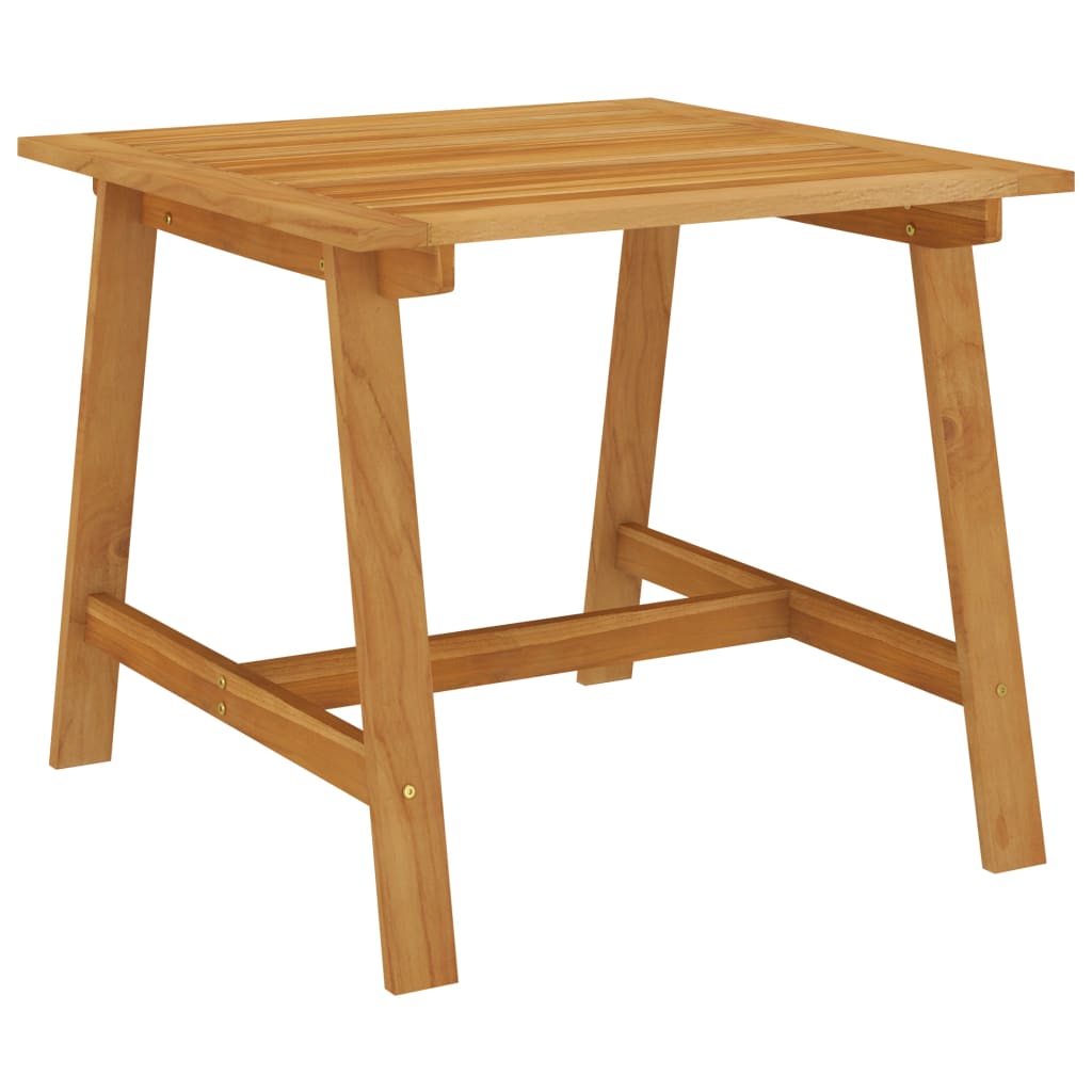 vidaXL Patio Table Outdoor Dining Table Garden Furniture Solid Wood Acacia-0