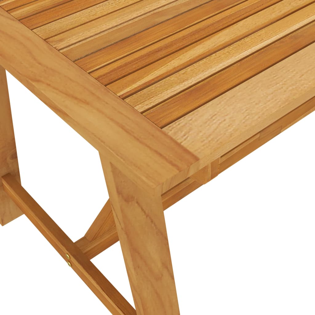 vidaXL Patio Table Outdoor Dining Table Garden Furniture Solid Wood Acacia-5