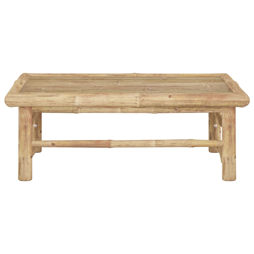 vidaXL Patio Table 25.6"x25.6"x11.8" Bamboo-1