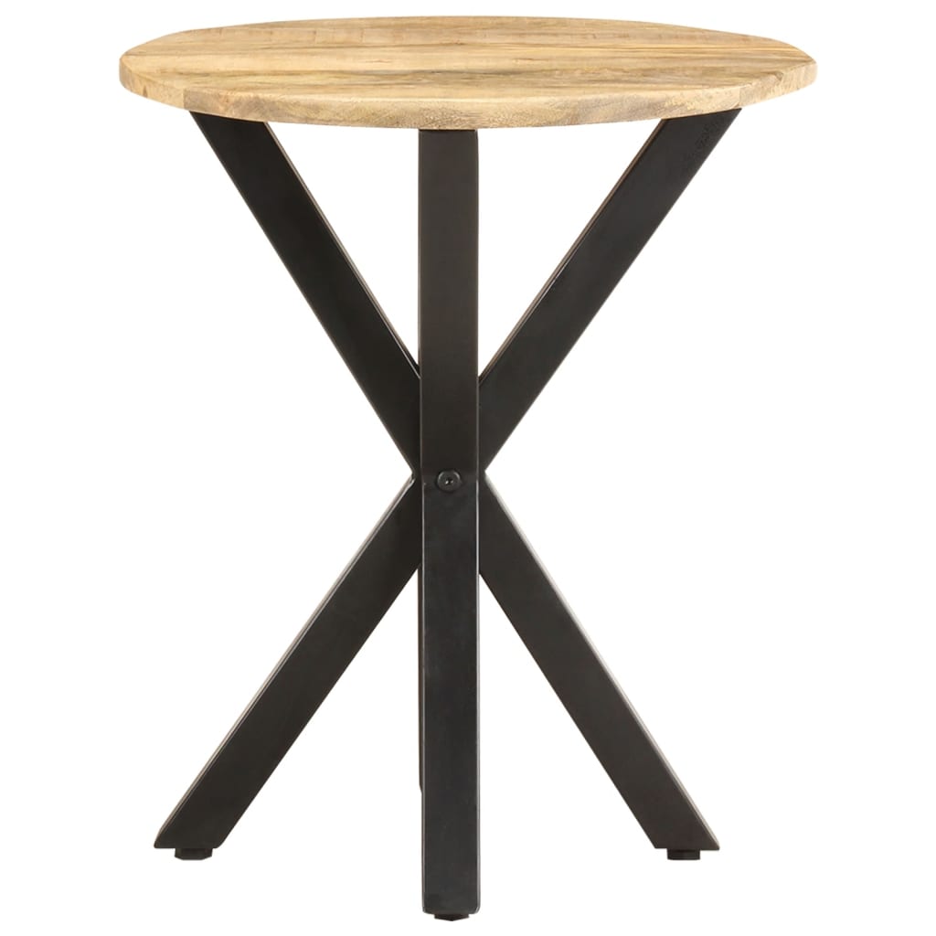 vidaXL Side Table 18.9"x18.9"x22" Solid Mango Wood-1