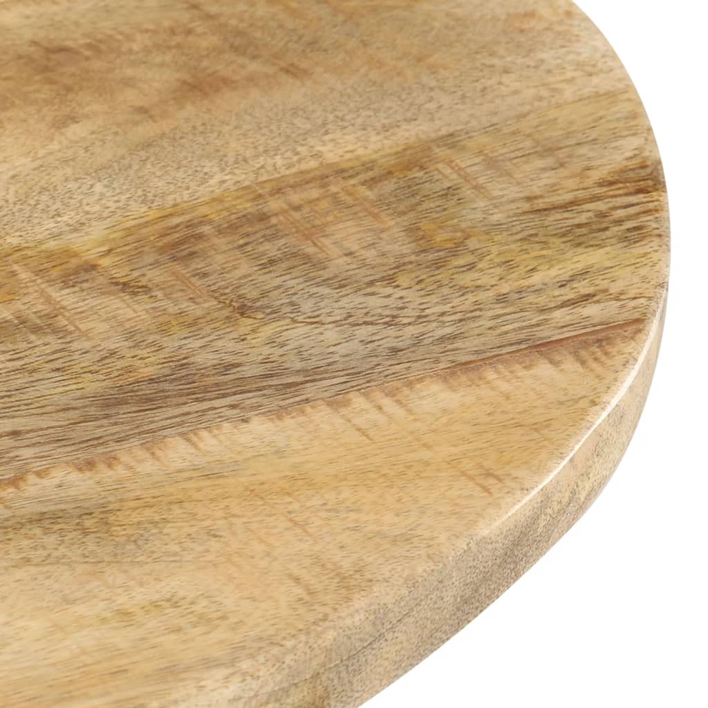 vidaXL Side Table 18.9"x18.9"x22" Solid Mango Wood-4