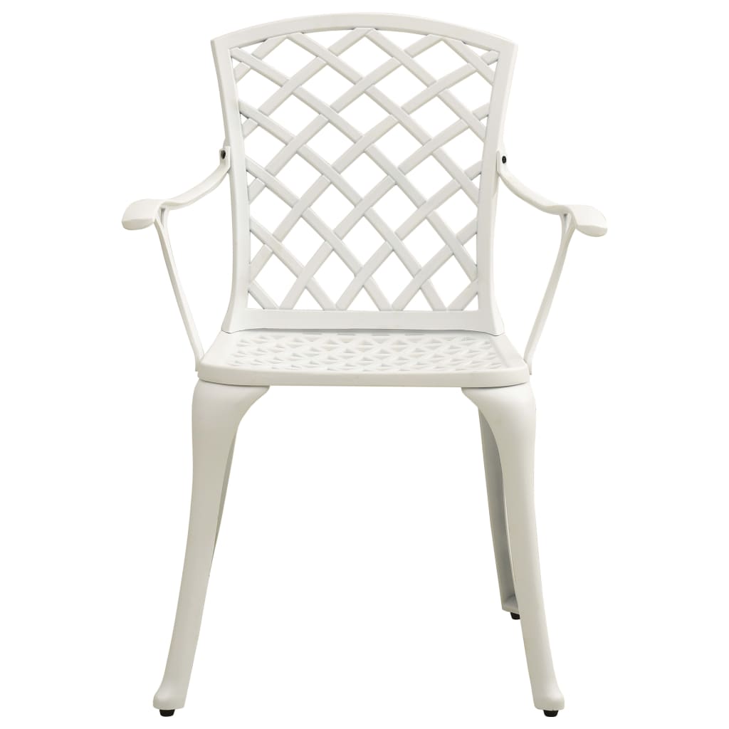 vidaXL Patio Chairs Patio Furniture for Garden Porch Backyard Cast Aluminum-14